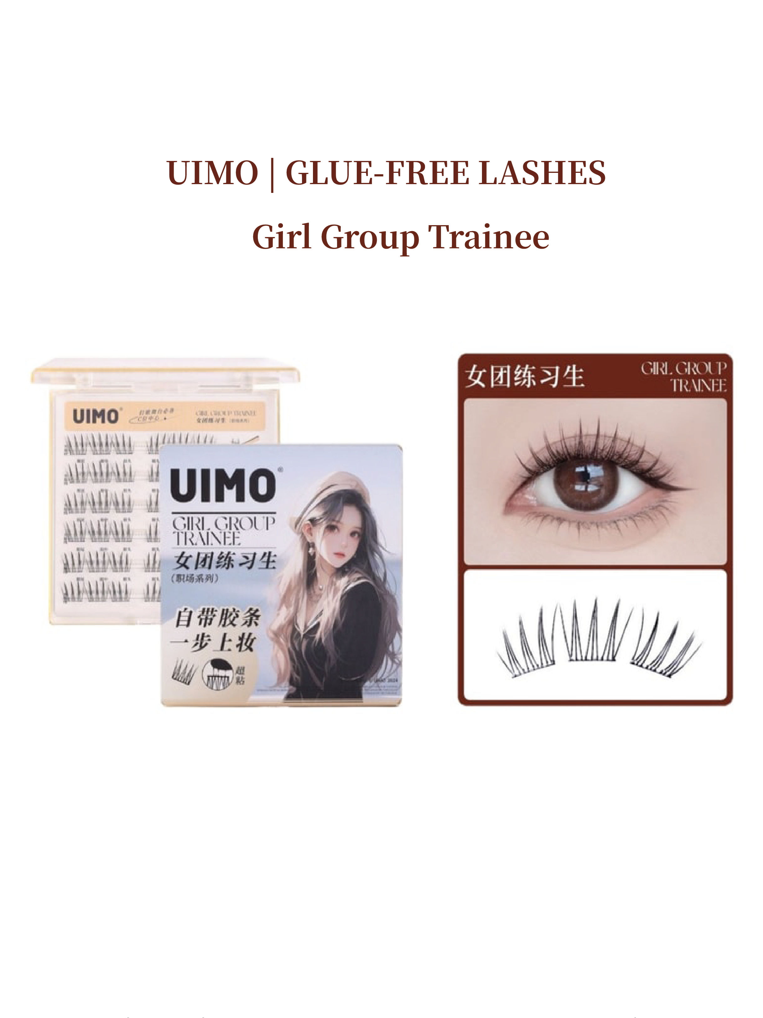Faux cils UIMO (6 types)