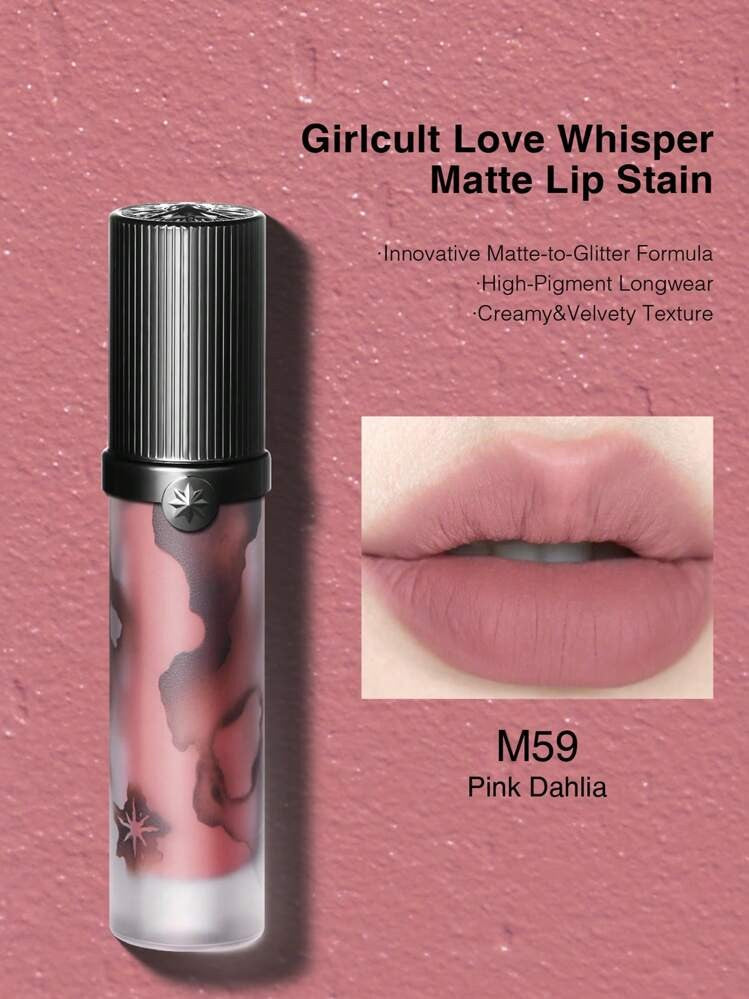 GIRLCULT Rouge à Lèvres Liquide Citation d'Amour - 7 Types
