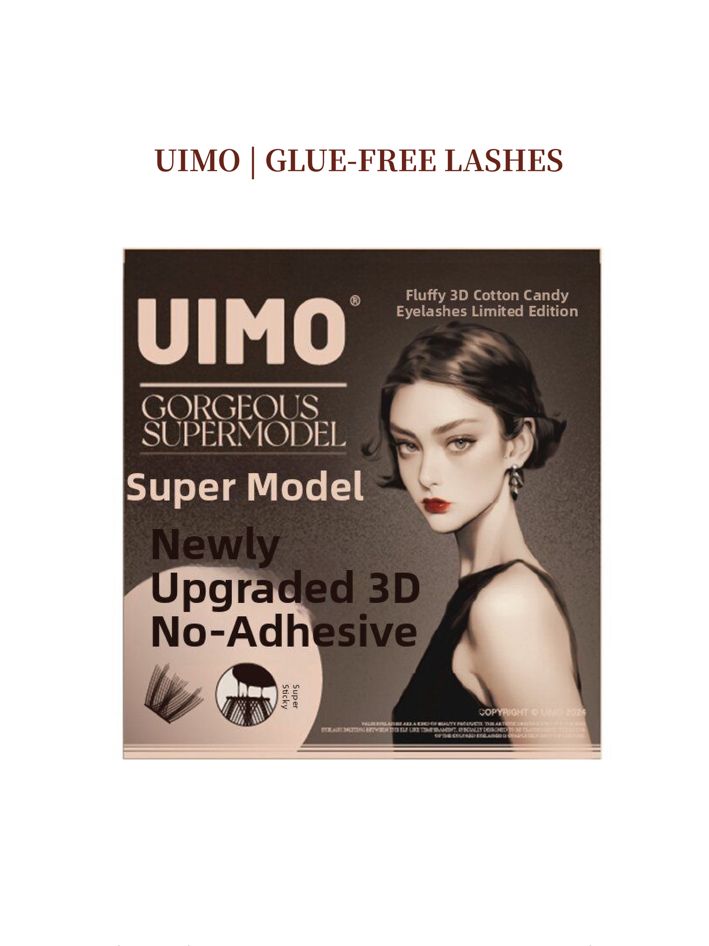 UIMO False Eyelash (6 Types)