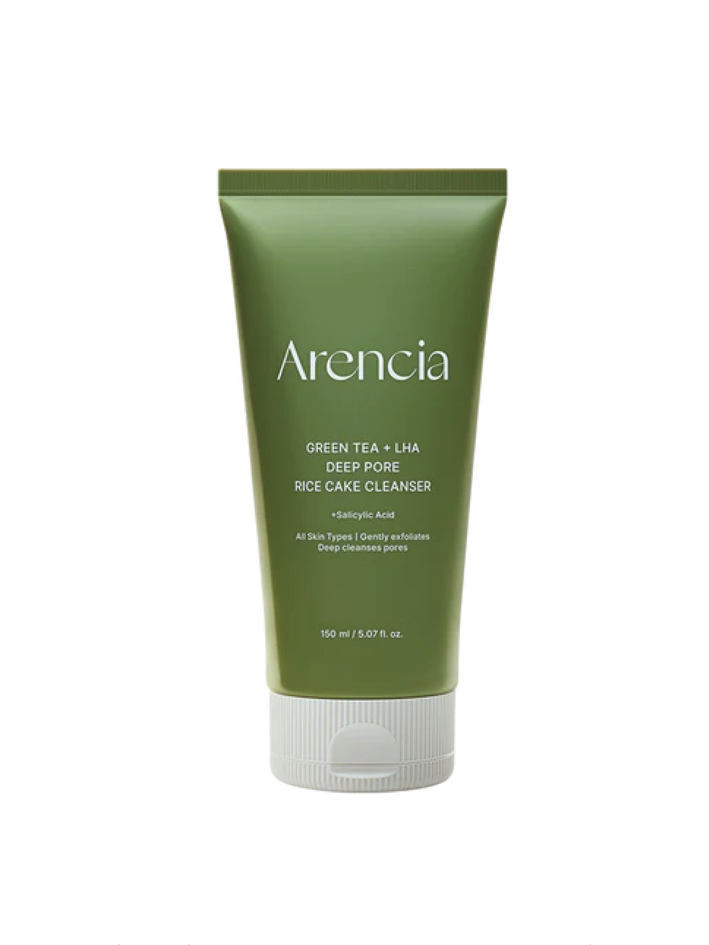 Nettoyant Profond ARENCIA Thé Vert + LHA Galette de Riz pour les Pores