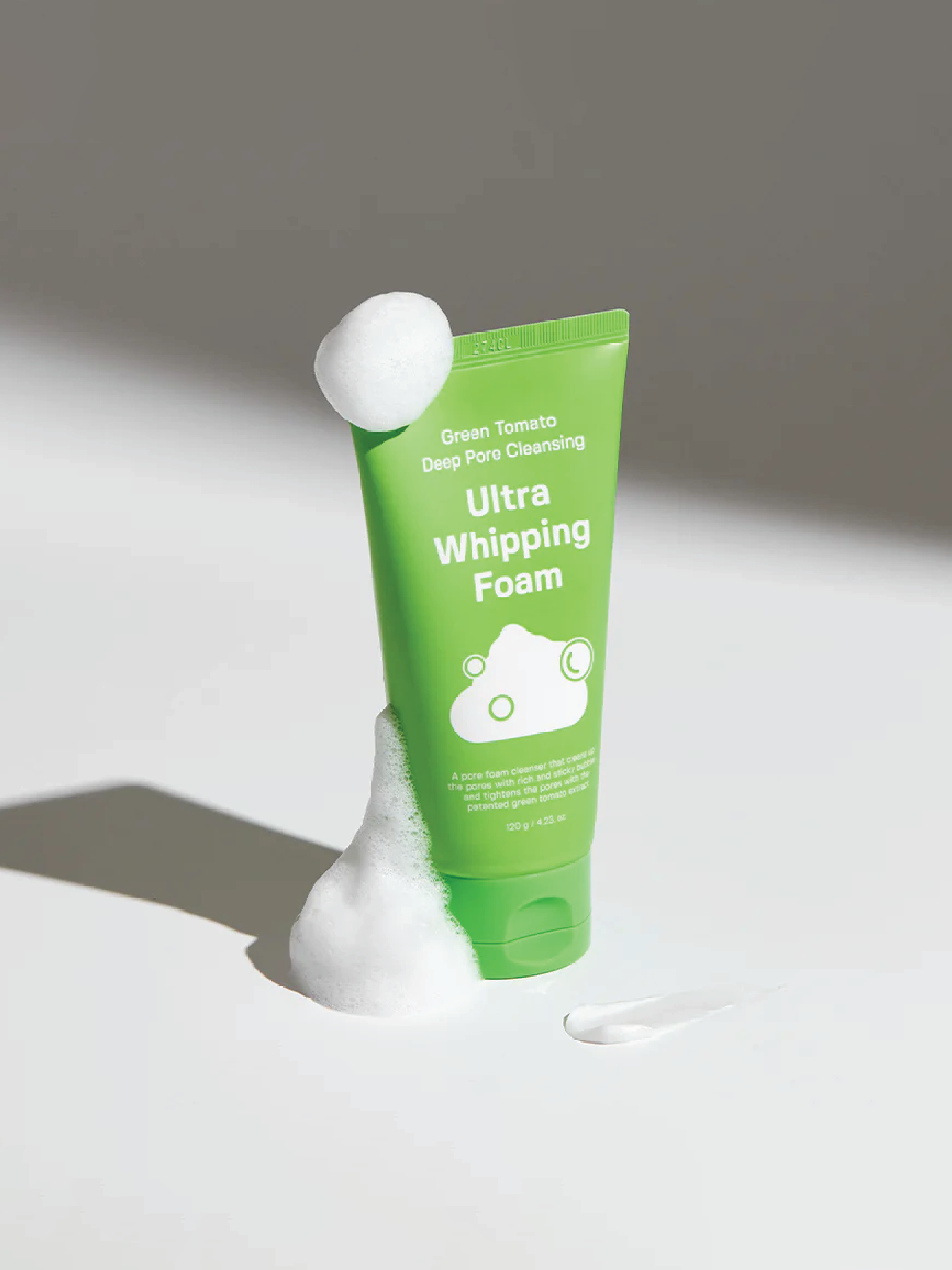 SUNGBOON EDITOR Mousse Nettoyante Ultra Fouettée Tomate Verte Nettoyage Profond des Pores