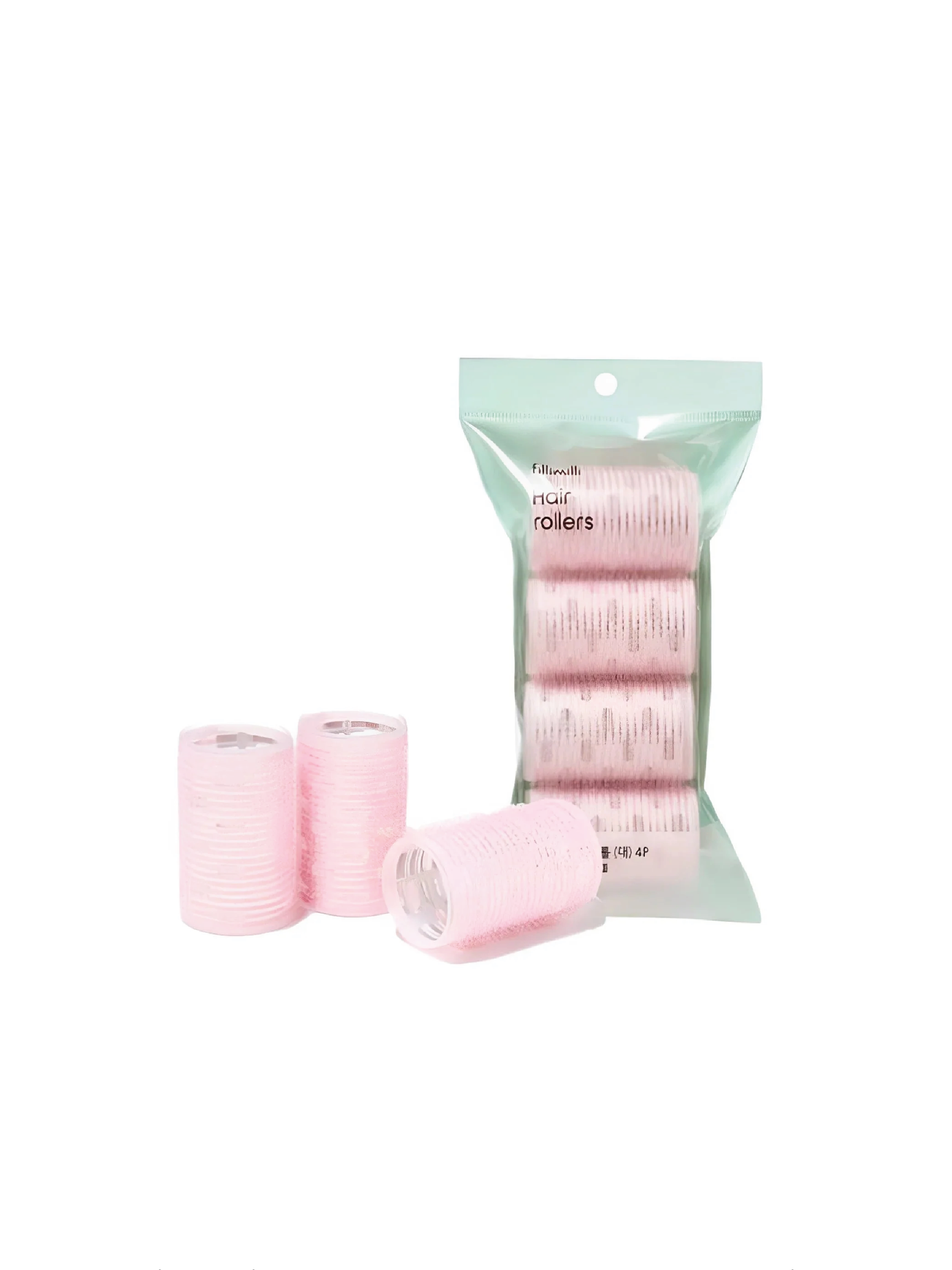 OLIVE YOUNG Fillimilli Hair Rollers Red 4pcs