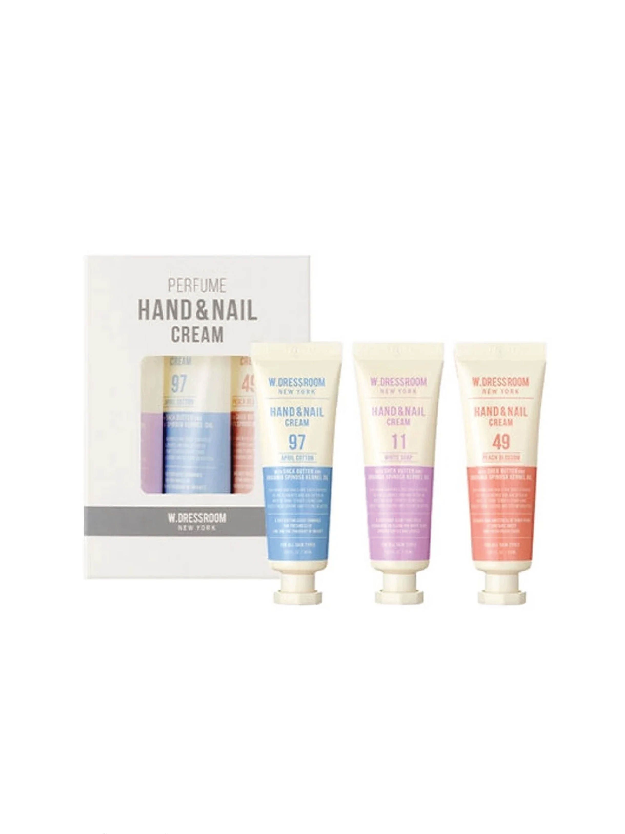 Coffret Crème Parfumée Mains & Ongles W DRESSROOM