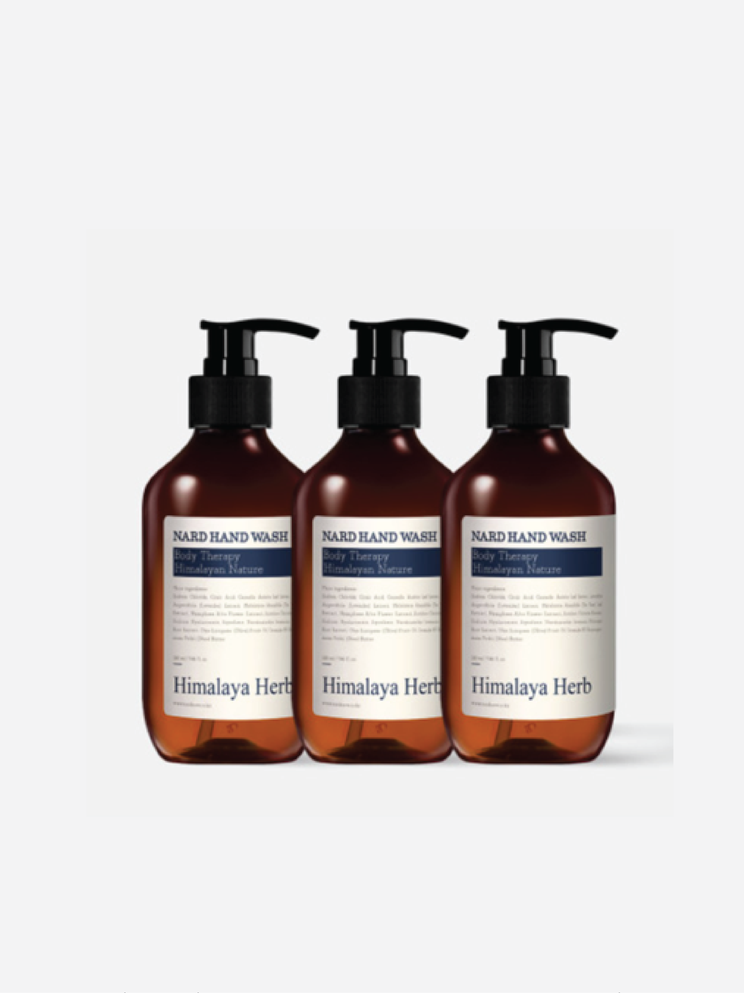 BOUQUET GARNI Set de 3 Lavages Mains Nard 280ml (3 Types)