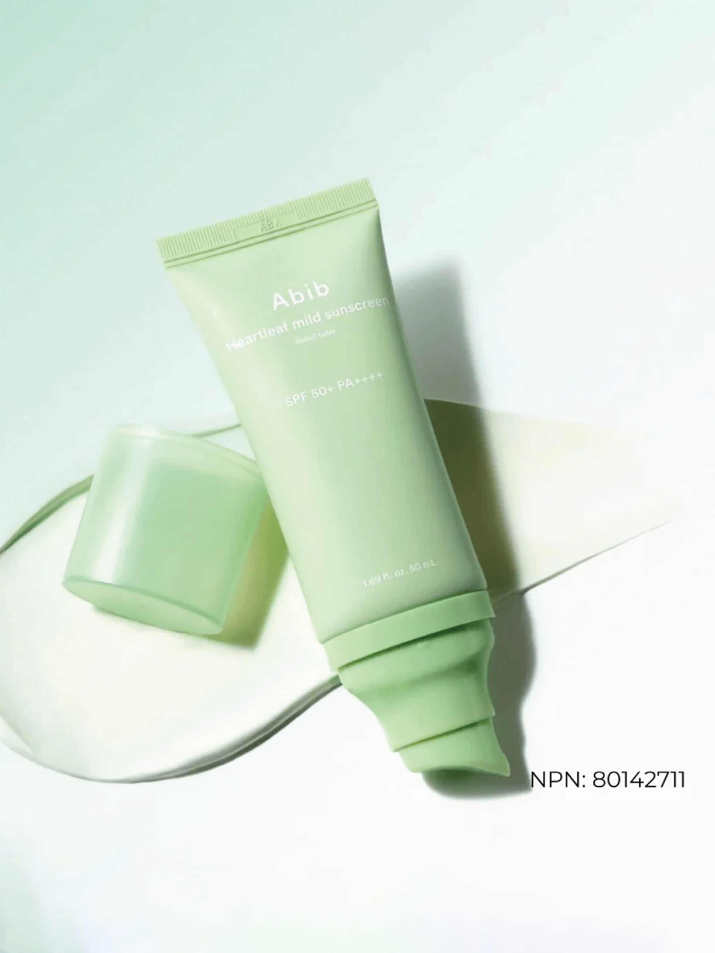 ABIB Heartleaf Mild Sunscreen SPF 50+ 50ml