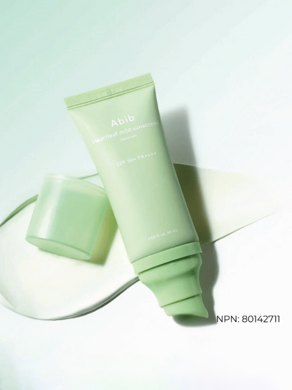 ABIB Heartleaf Mild Sunscreen SPF 50+ 50ml