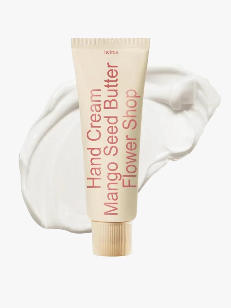HETRAS Perfumed Mango Seed Butter Hand Cream Flower Shop 50ml