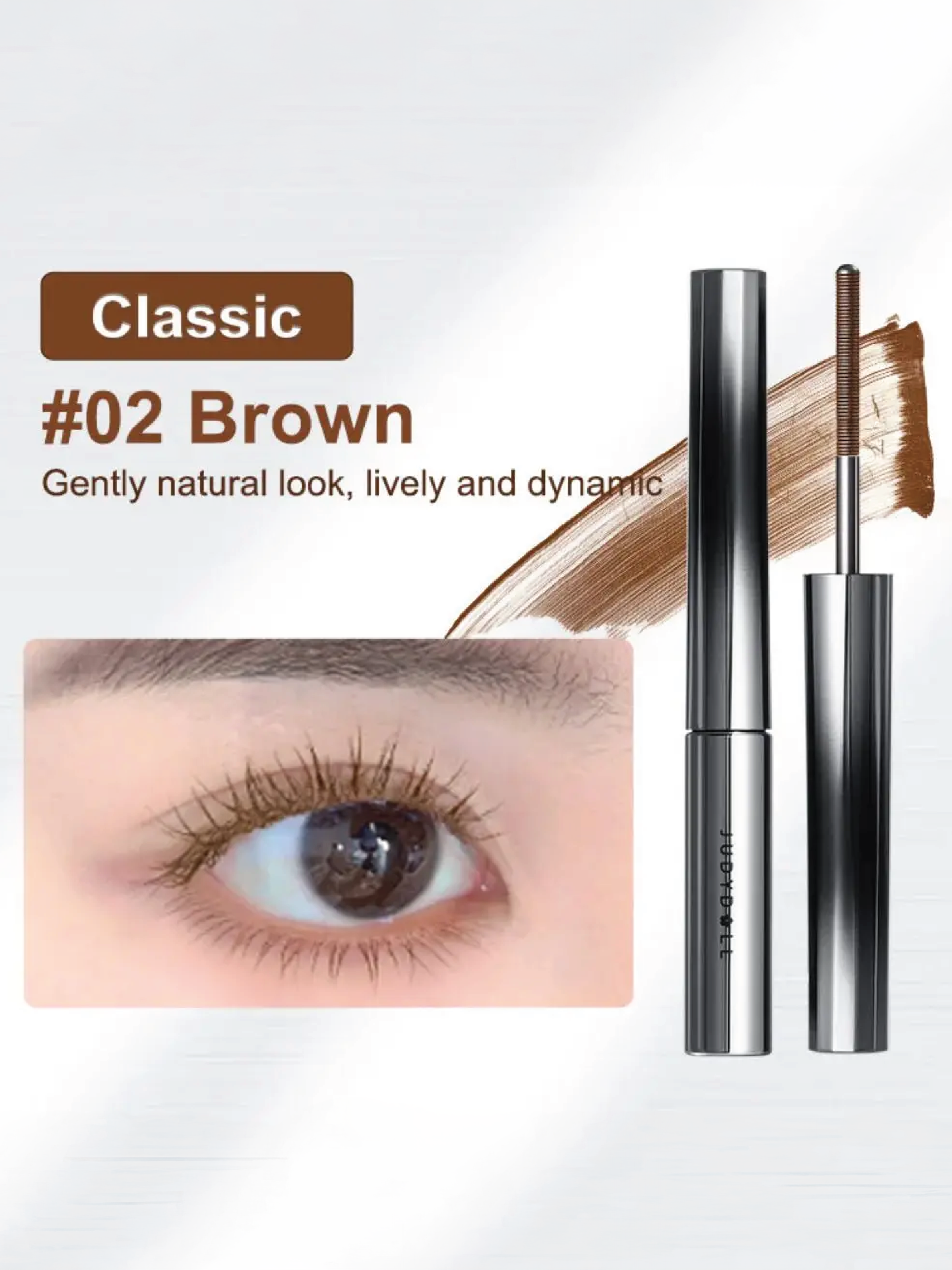 JUDYDOLL Mascara de Fer Design Classique 0° (2 Couleurs)