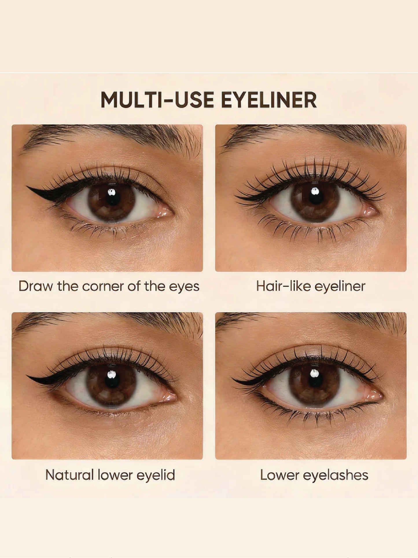 JUDYDOLL Hyper Sharp Eyeliner 18° Ultra-Fine (2 Types)