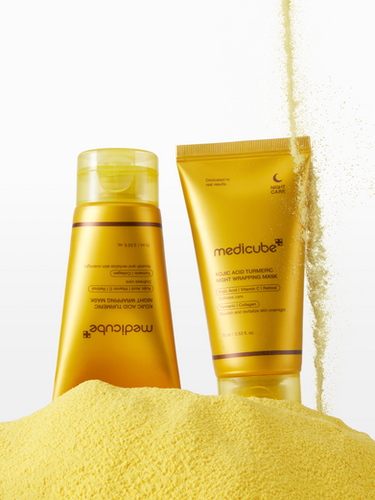 MEDICUBE Kojic Acid Turmeric Night Wrapping Mask 75ml