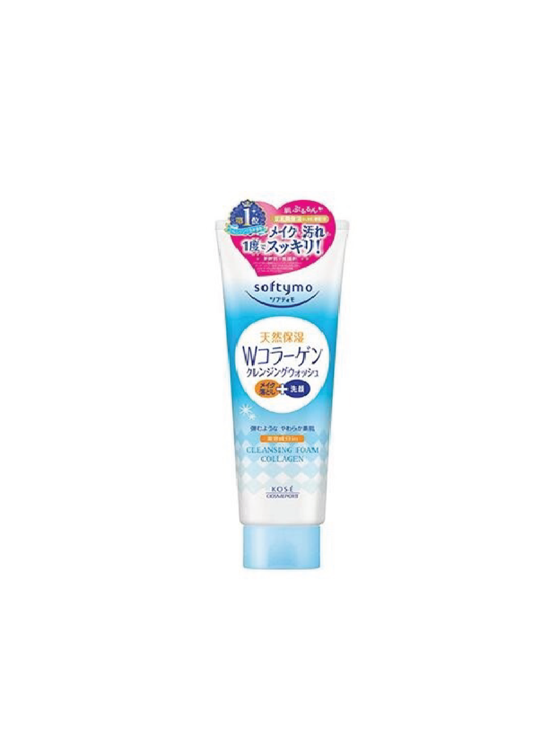 KOSE Softymo 2 in1 Cleansing Foam - 3 Types