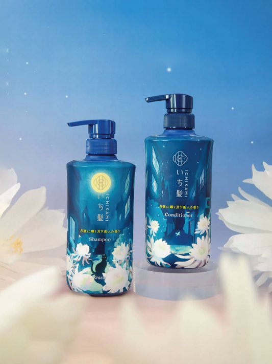 KRACIE Ichikami Repair Hair Care Set Moonlight