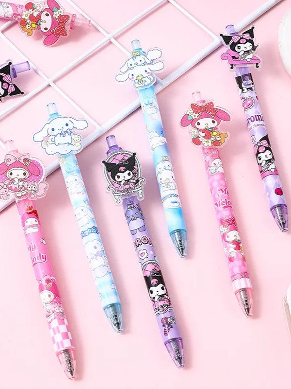 Kuromi 0.5mm Black Press Gel Pen (6 Options)