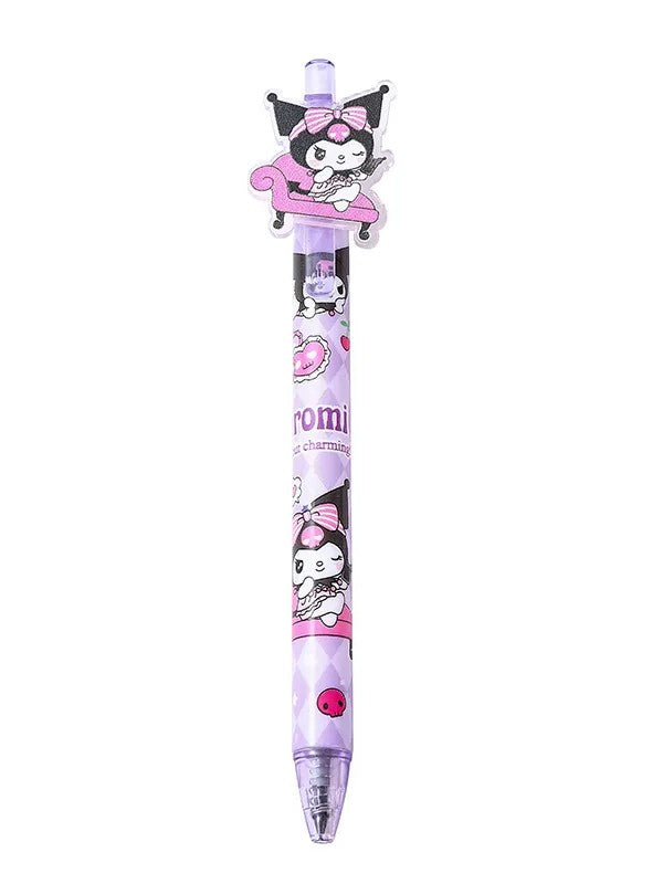 Kuromi 0.5mm Black Press Gel Pen (6 Options)