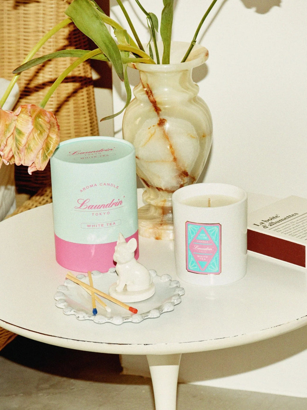 LAUNDRIN Aroma Candle 180g (4 Types)