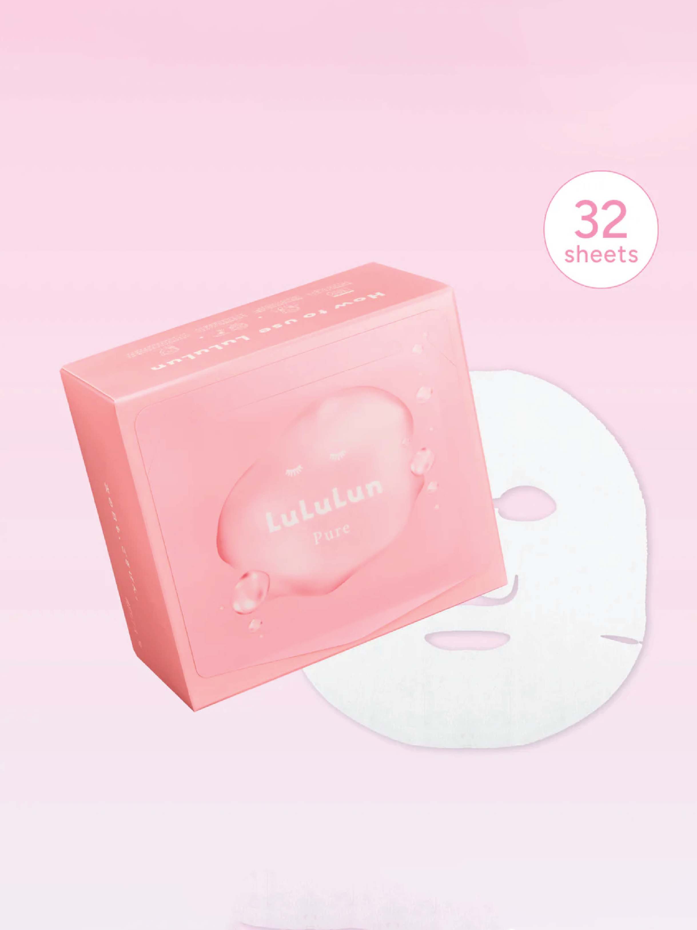 LULULUN Face Mask Pure - 2 Size