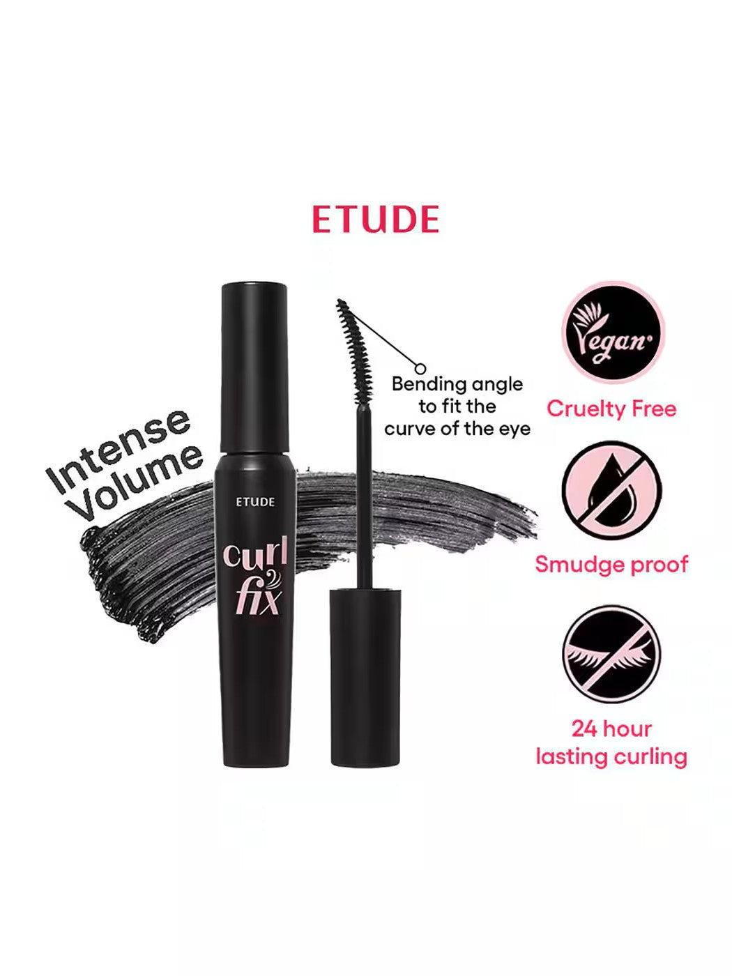 ETUDE HOUSE Curl Fix Mascara Mini 04 Volume
