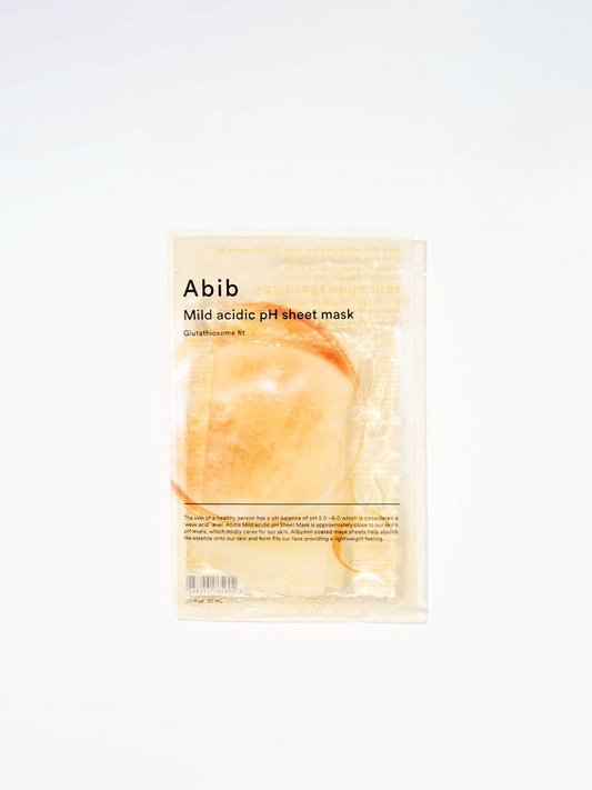 ABIB Mild Acidic PH Sheet Mask Glutathiosome Fit (10Pcs)