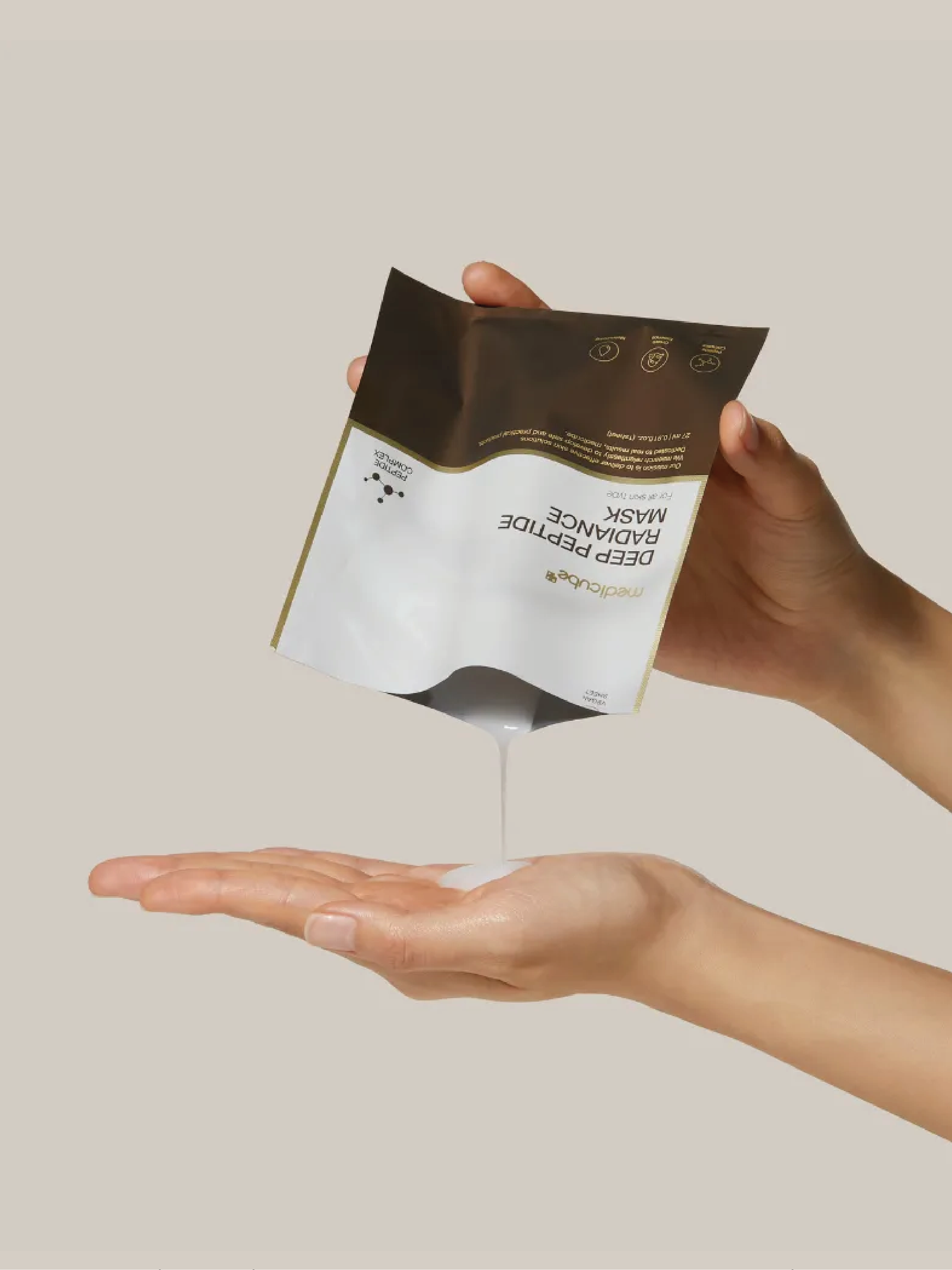 MEDICUBE Masque Éclat Peptidique Profond