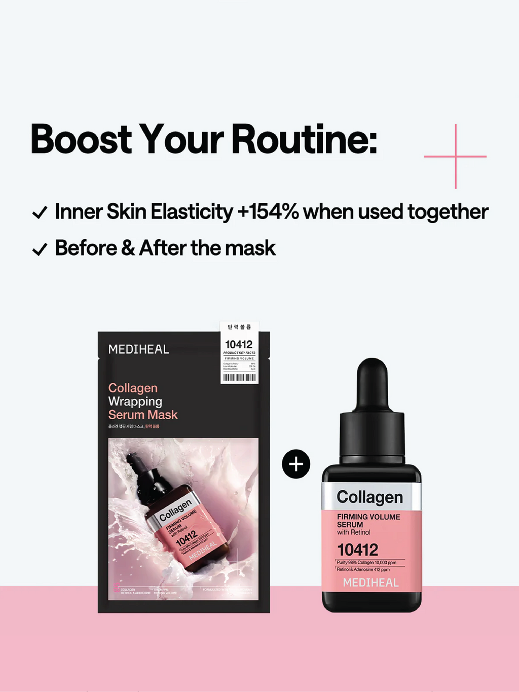 Masque sérum enveloppant au collagène MEDIHEAL (10)