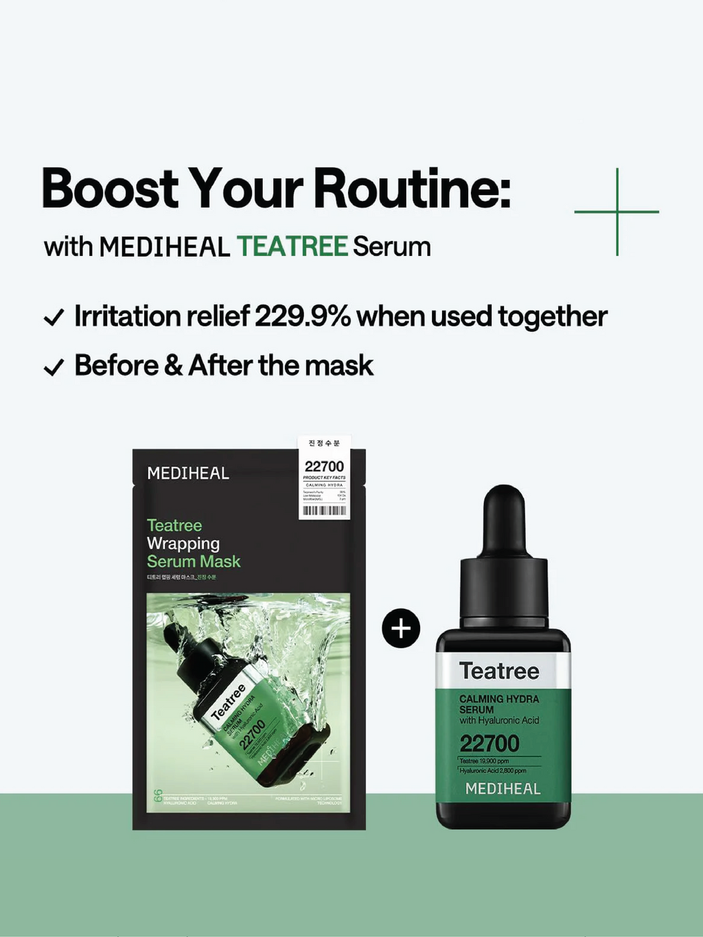 MEDIHEAL Masque-sérum enveloppant à l'arbre à thé (10)