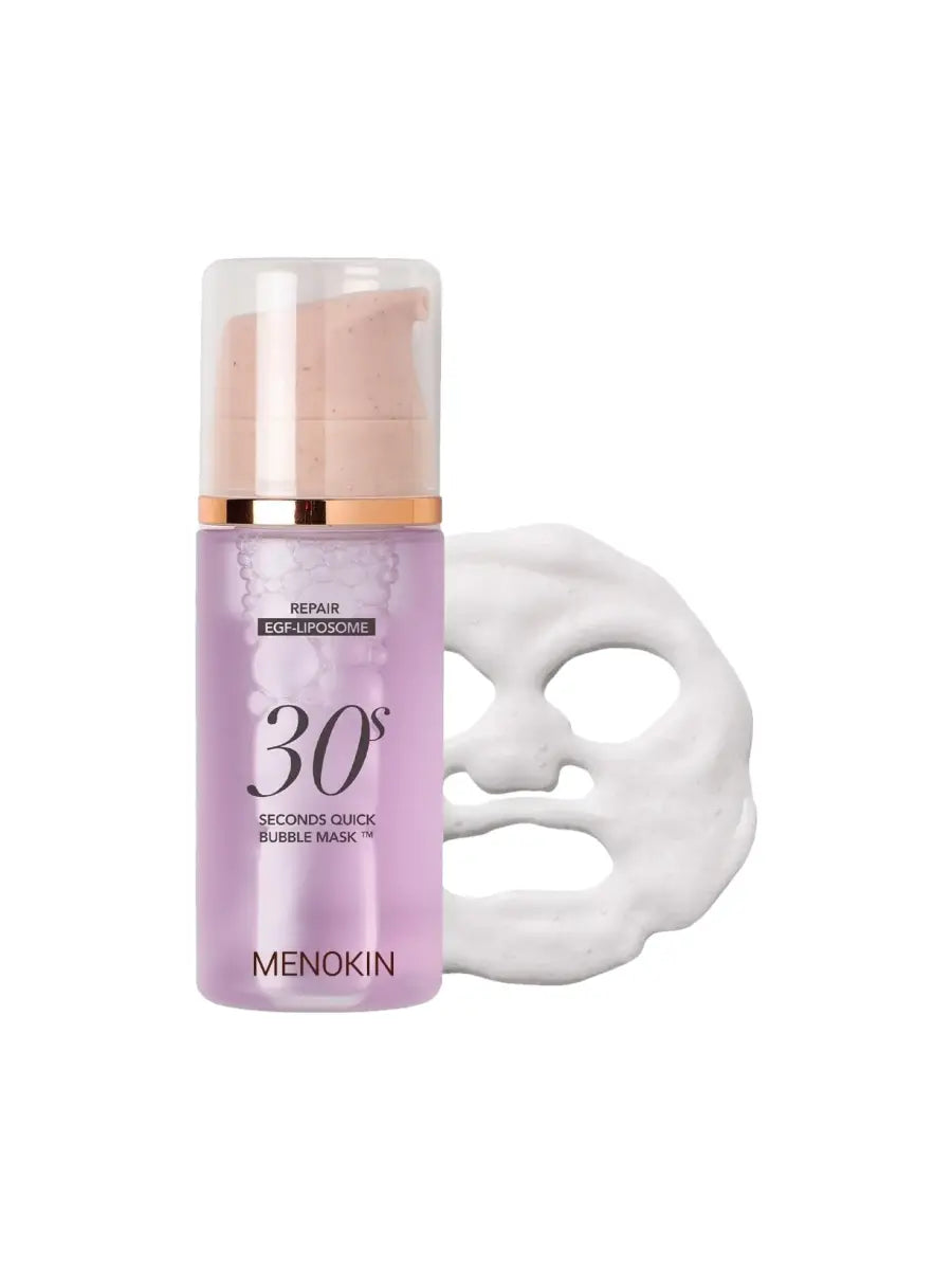 MENOKIN 30 Seconds Quick Bubble Mask 95ml (5 types)
