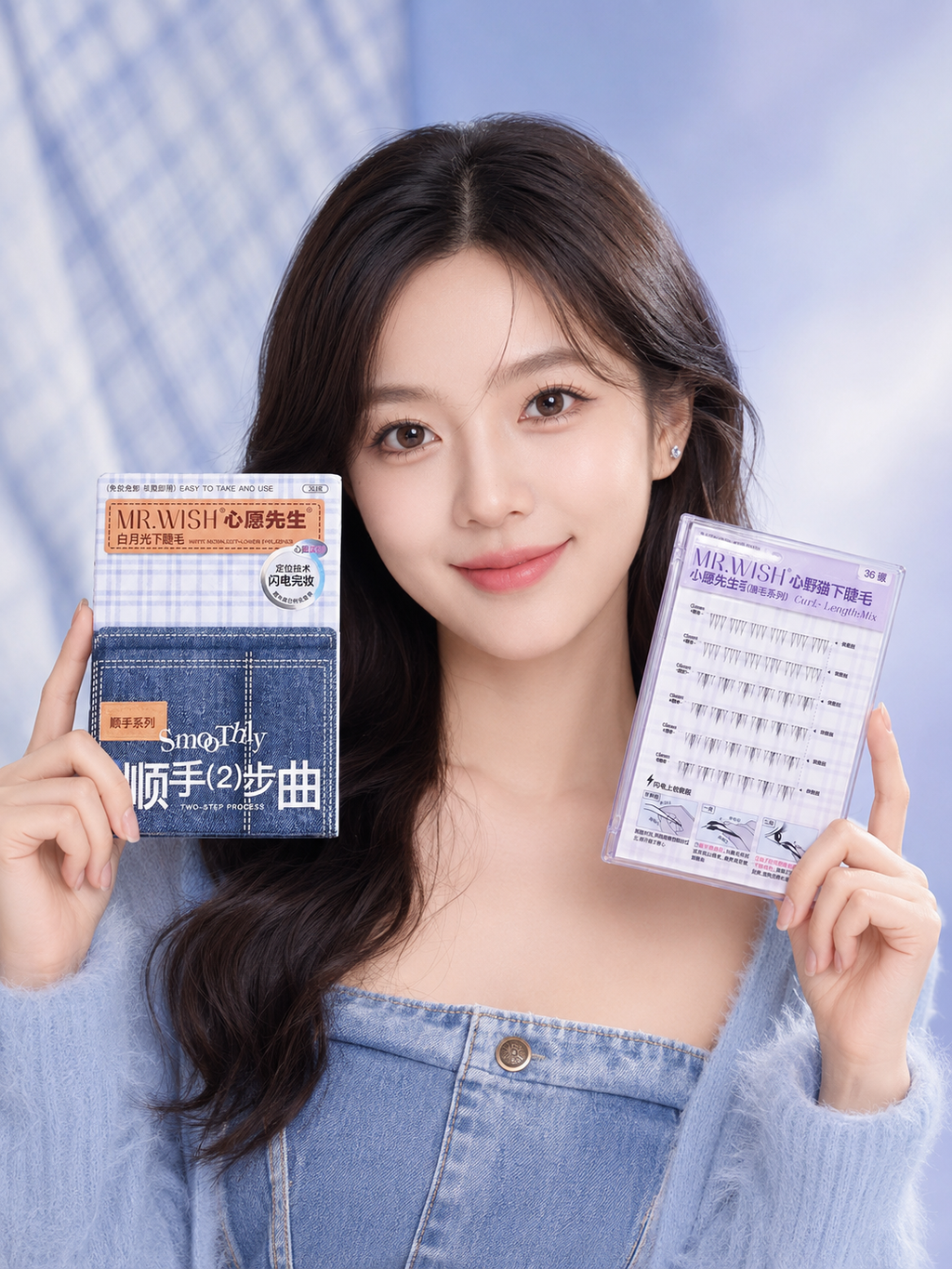 MR WISH Glue Free Lower False Eyelashes (2 Types)