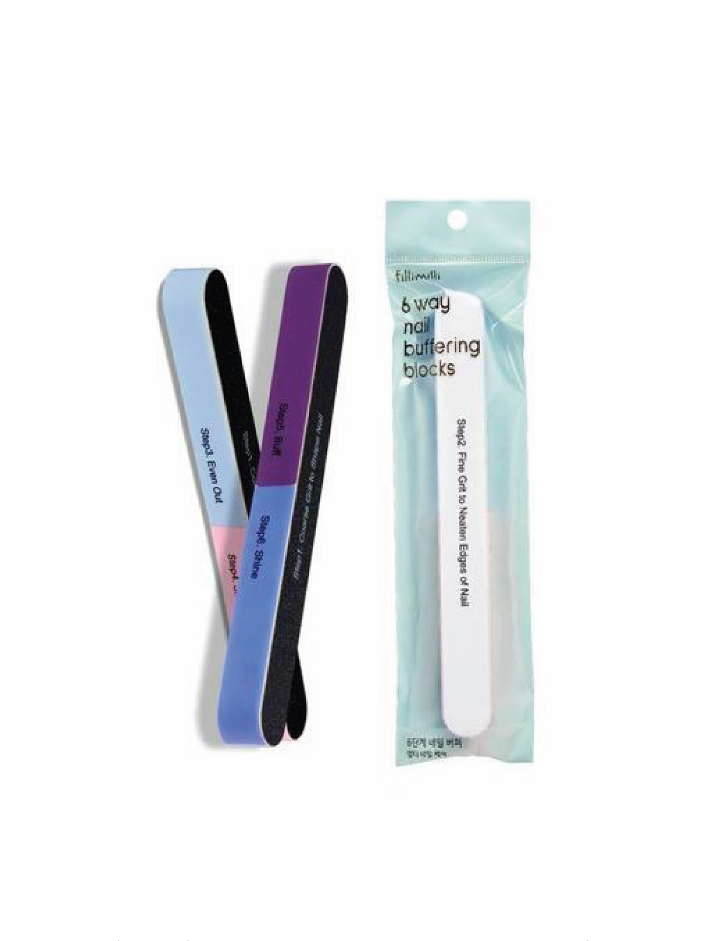 OLIVE YOUNG Fillimilli 6 Way Nail Buffing Block