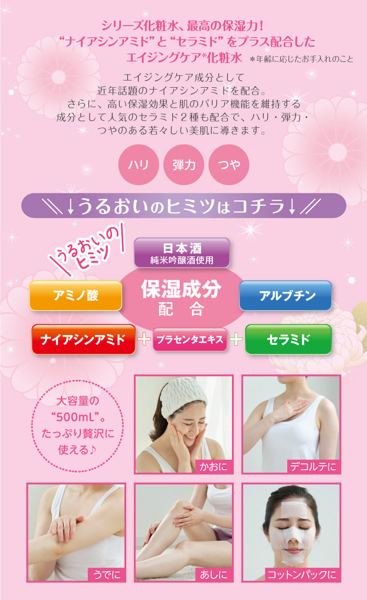 KIKUMASAMUNE Japanese Sake Moist Lotion 500ml