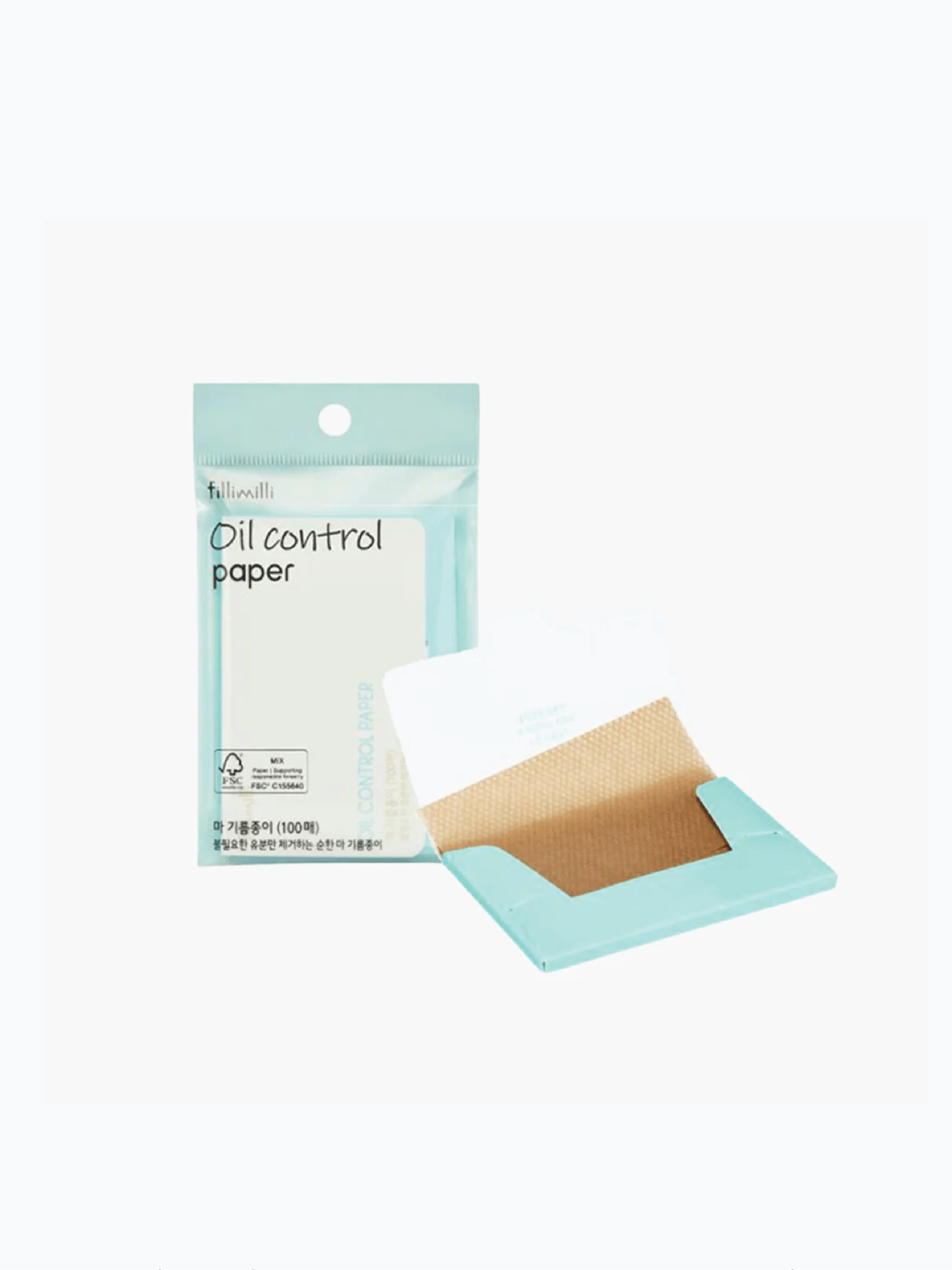 OLIVE YOUNG Fillimilli Oil Control Paper 100pcs