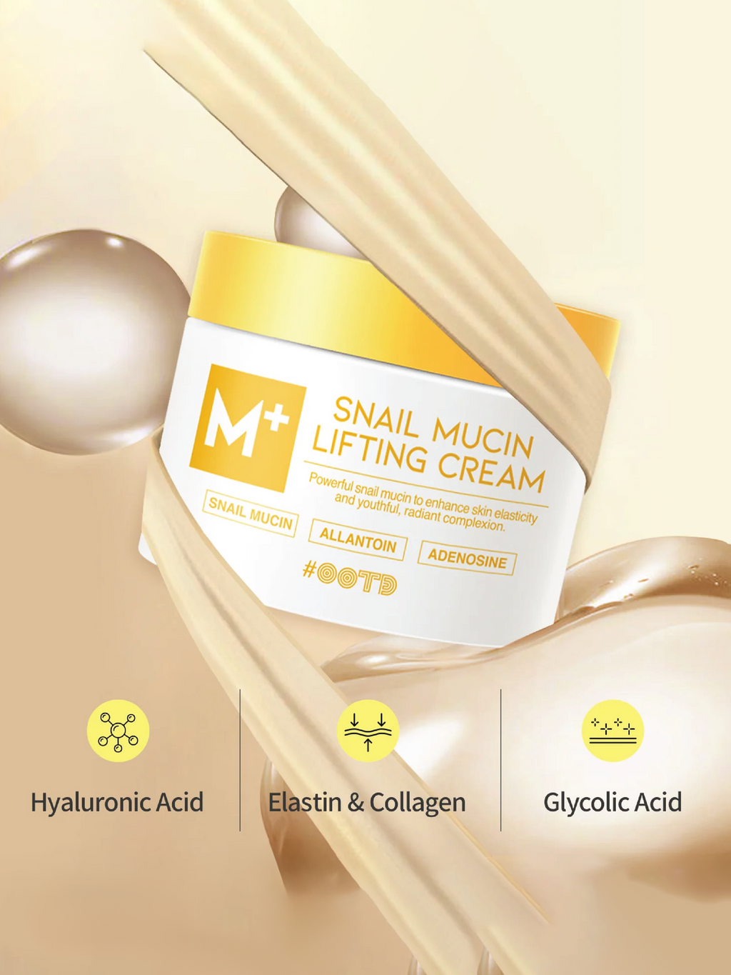 Crème Liftante à la Bave d'Escargot OOTD 100g