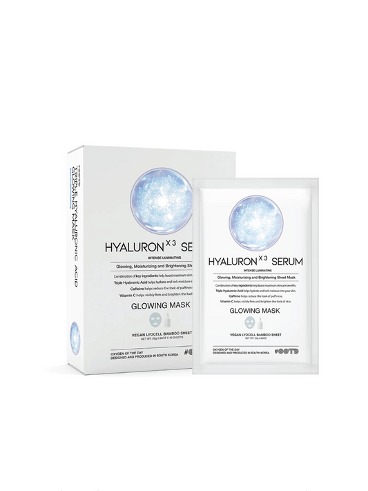 OOTD Triple Hyaluron Acid Serum Glowing Mask (10)