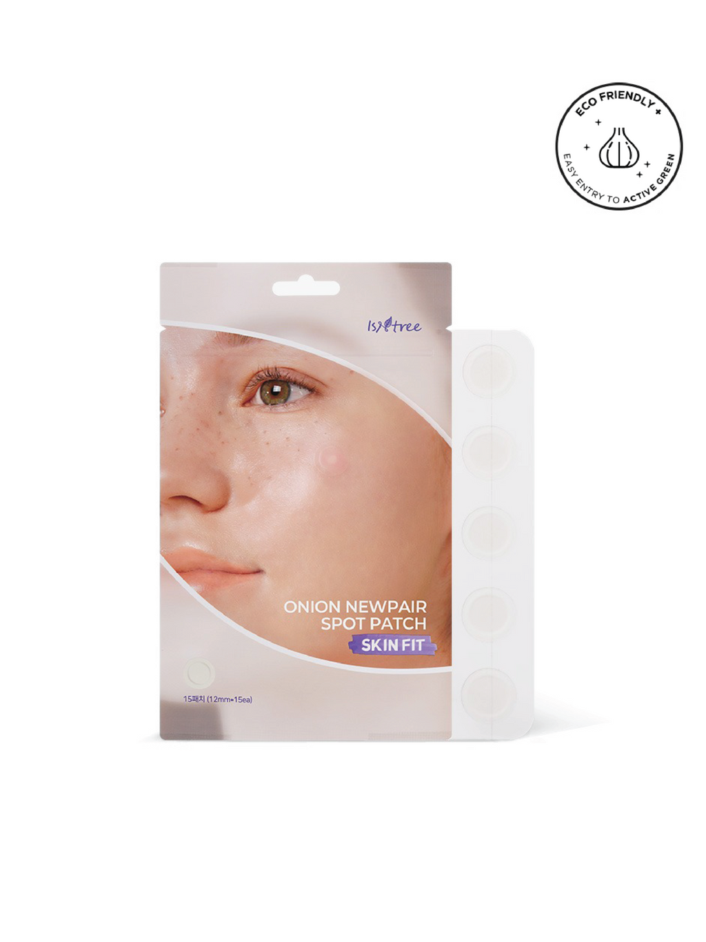 ISNTREE Onion Newpair Spot Patch Skin Fit (15 patchs)