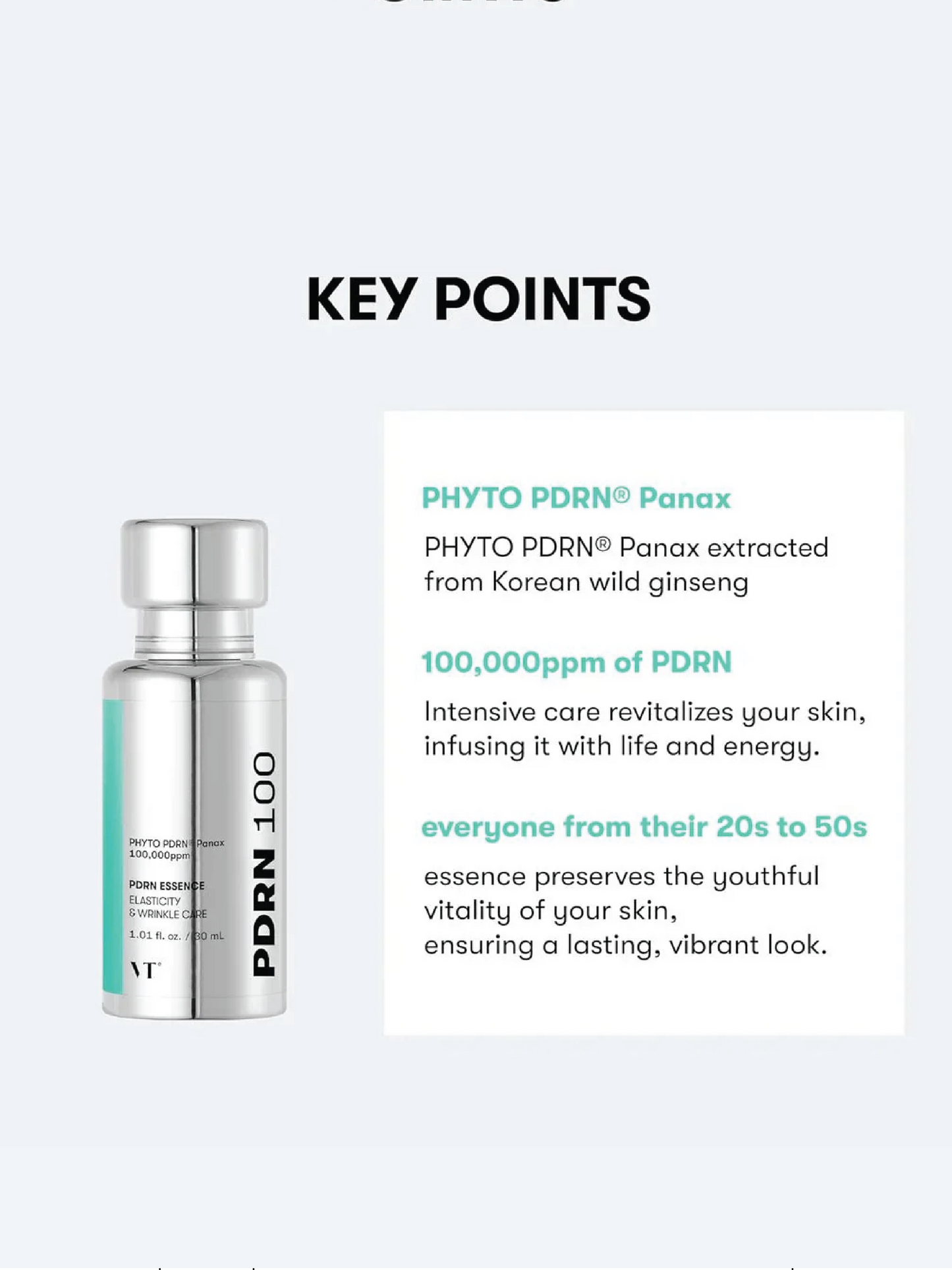 VT PDRN 100 Essence 30 mL