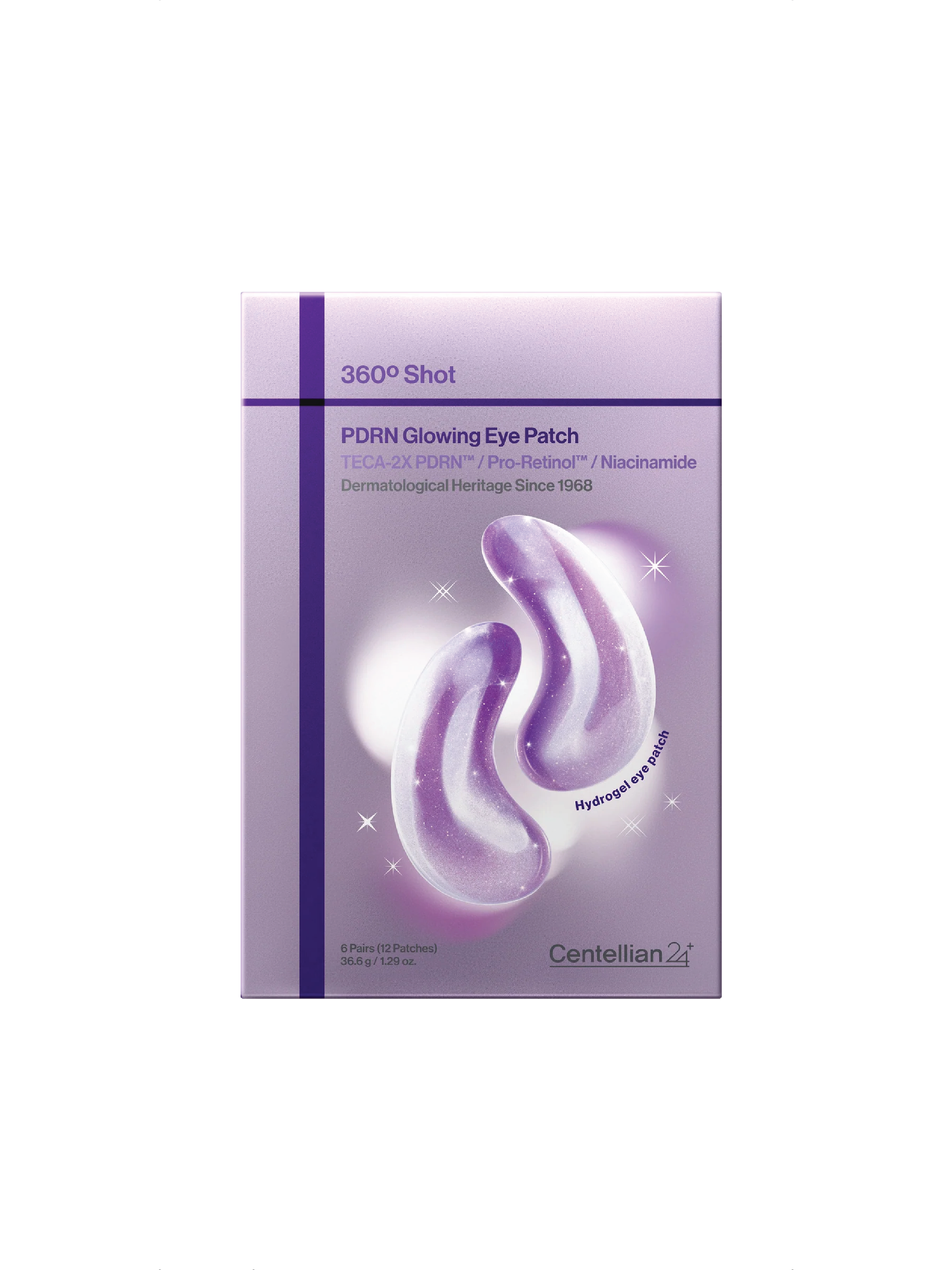 CENTELLIAN24 360 Shot PDRN Patch éclatant pour les yeux 6 paires
