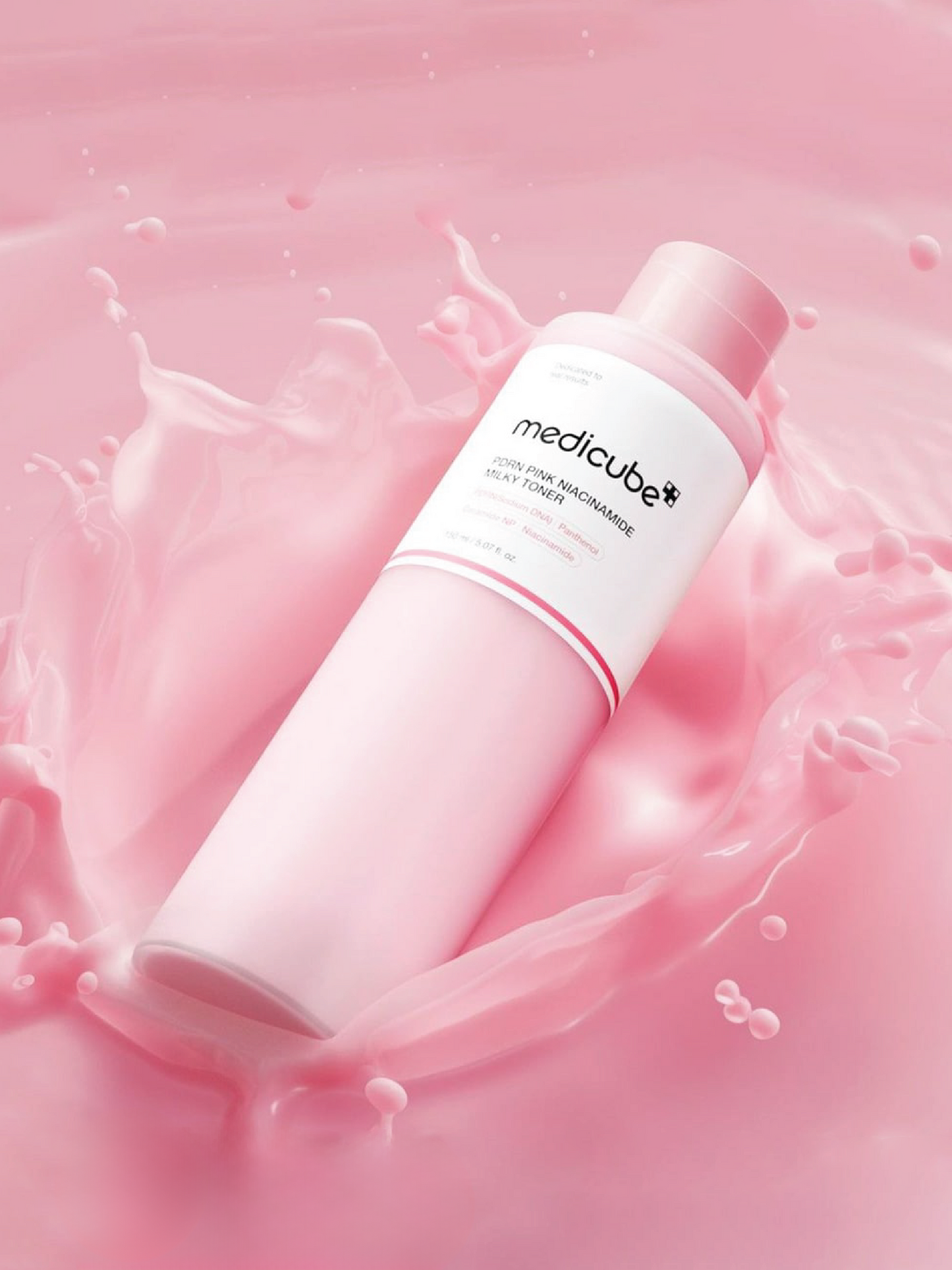 MEDICUBE PDRN Pink Niacinamide Milky Toner 150ml