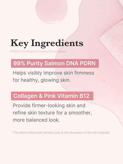 MEDICUBE PDRN Pink Vita Coating Mask