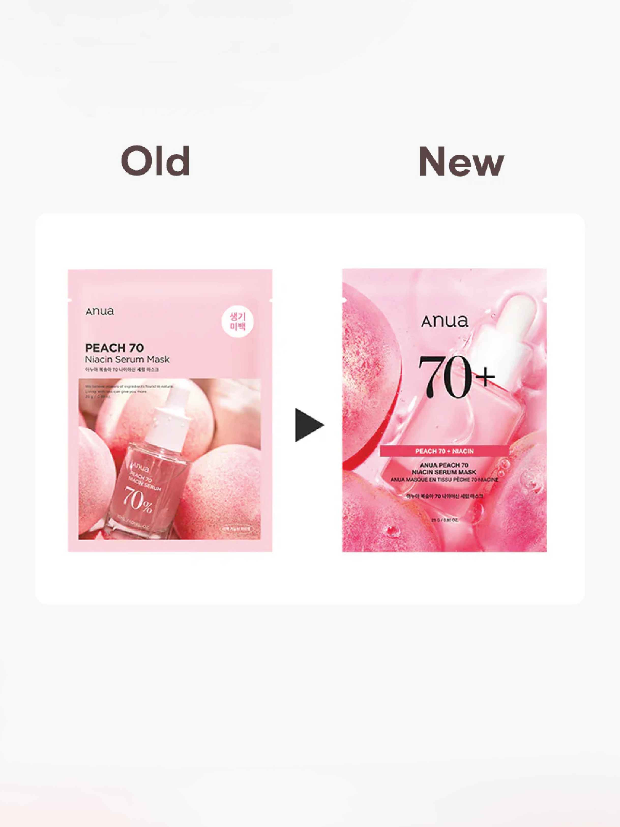 ANUA Peach 70 Niacin Serum Mask