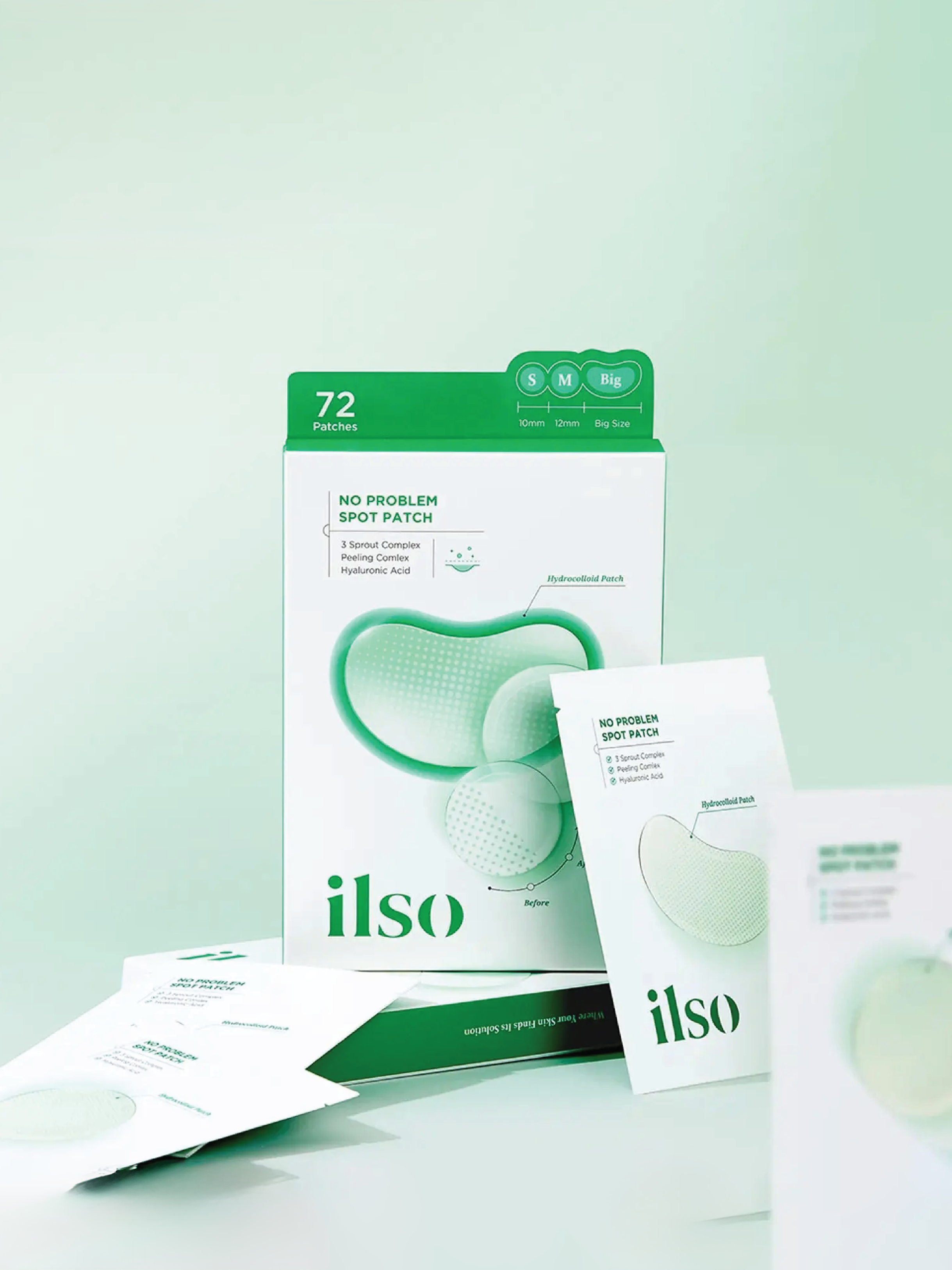 ILSO No Problem Spot Patch 72 Patchs
