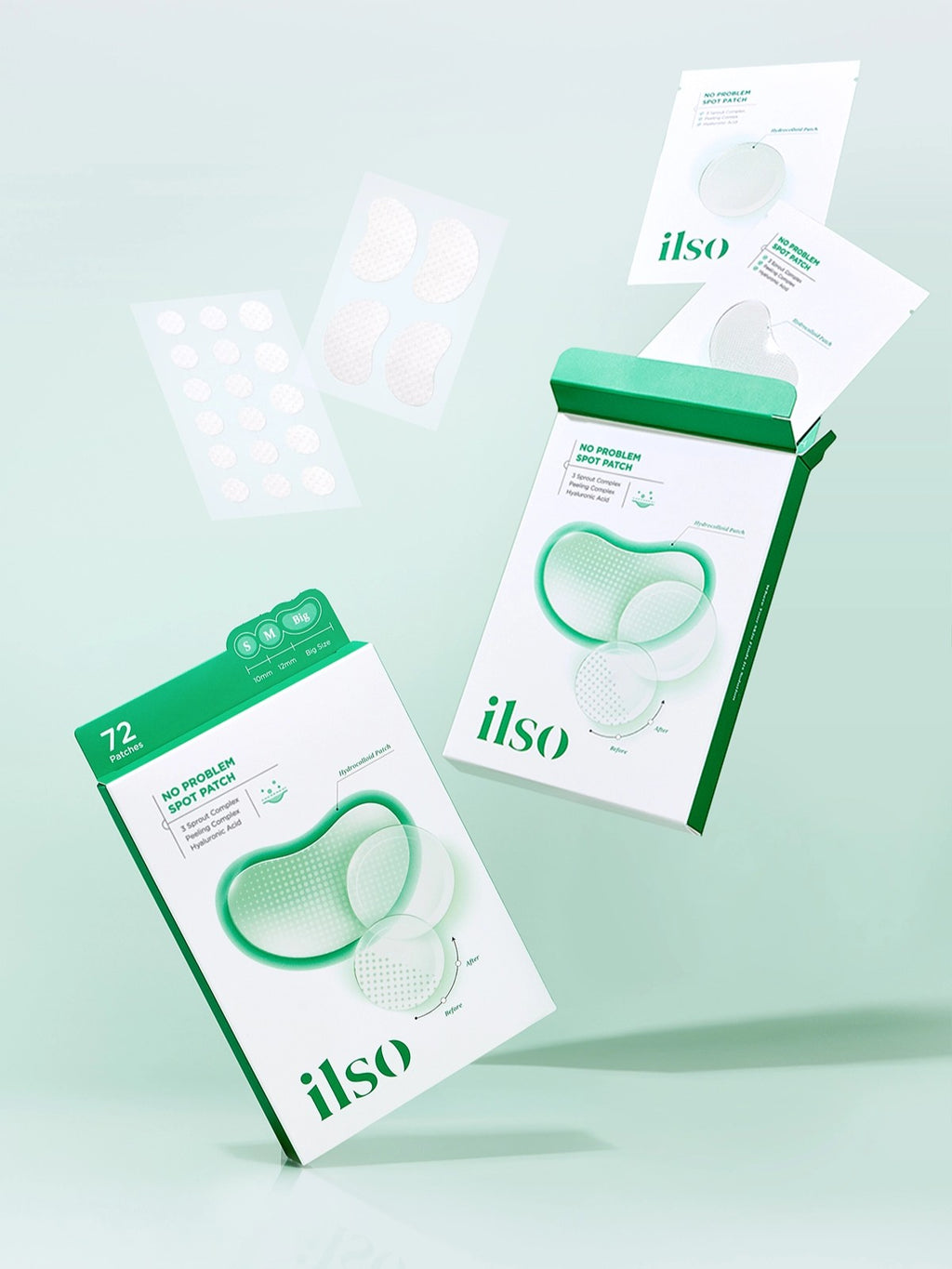 ILSO No Problem Spot Patch 72 Patchs