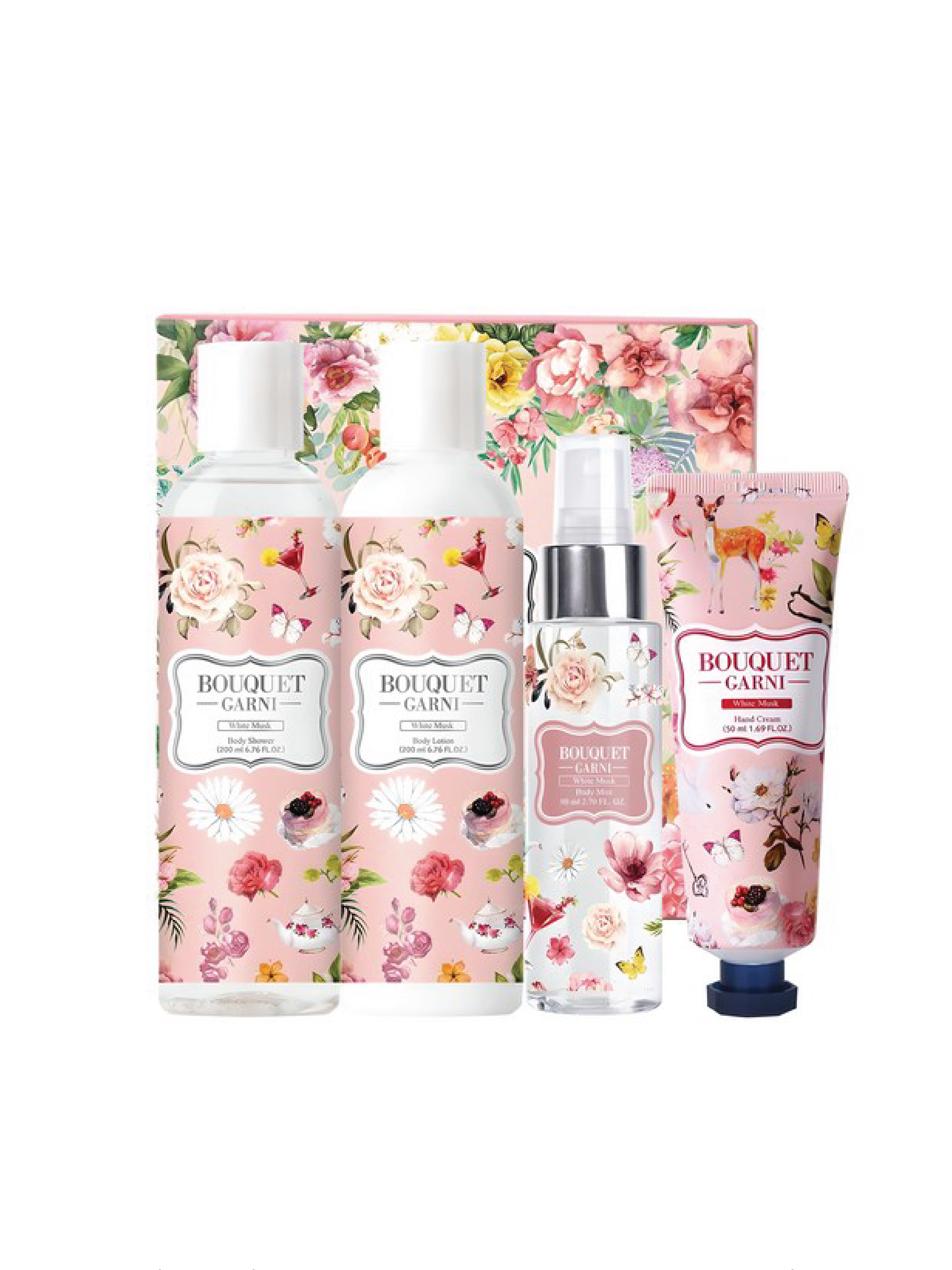 Coffret Cadeau Corps Musc Blanc BOUQUET GARNI