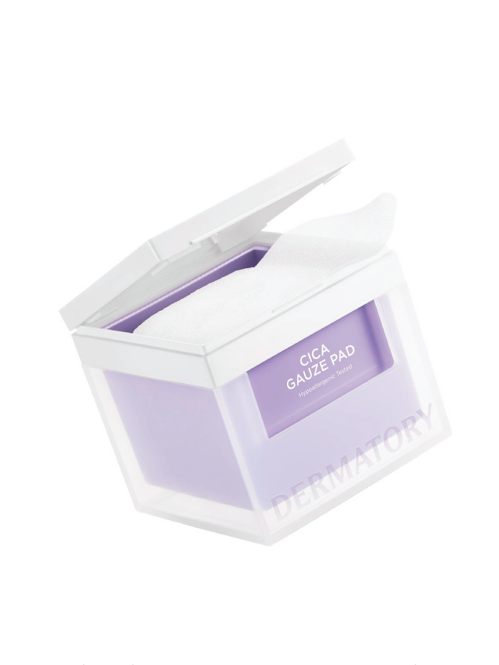DERMATORY Coussinets de gaze hypoallergéniques Cica 80 pièces