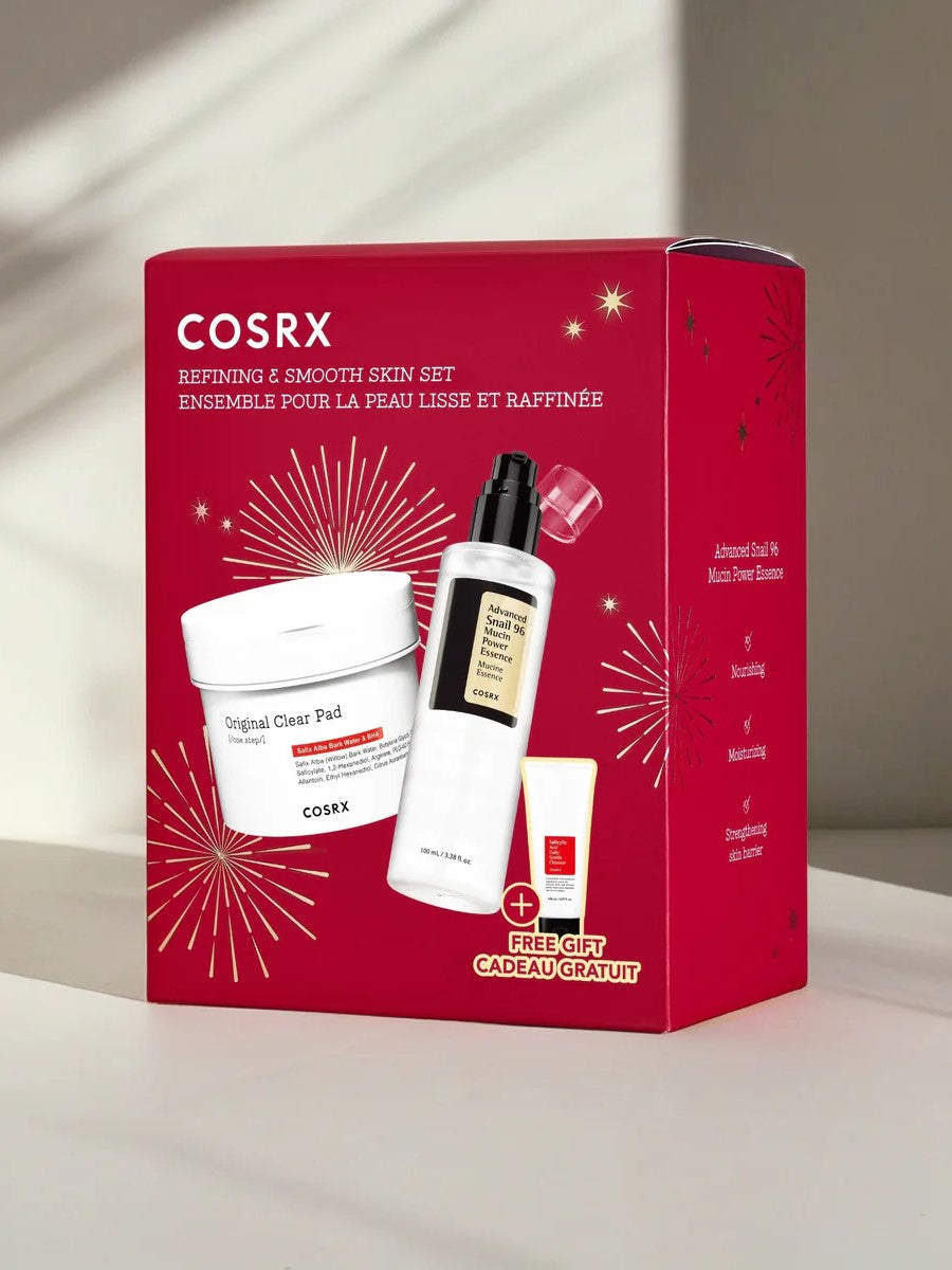 Ensemble Peau Lisse et Affinée COSRX