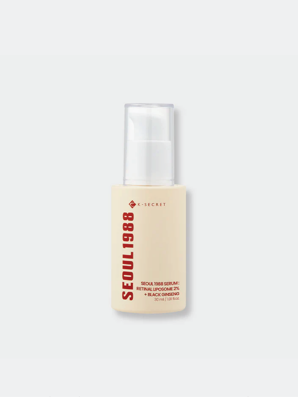 Sérum KSECRET Seoul 1988 : Rétinal Liposome 2% + Ginseng Noir 30 ml