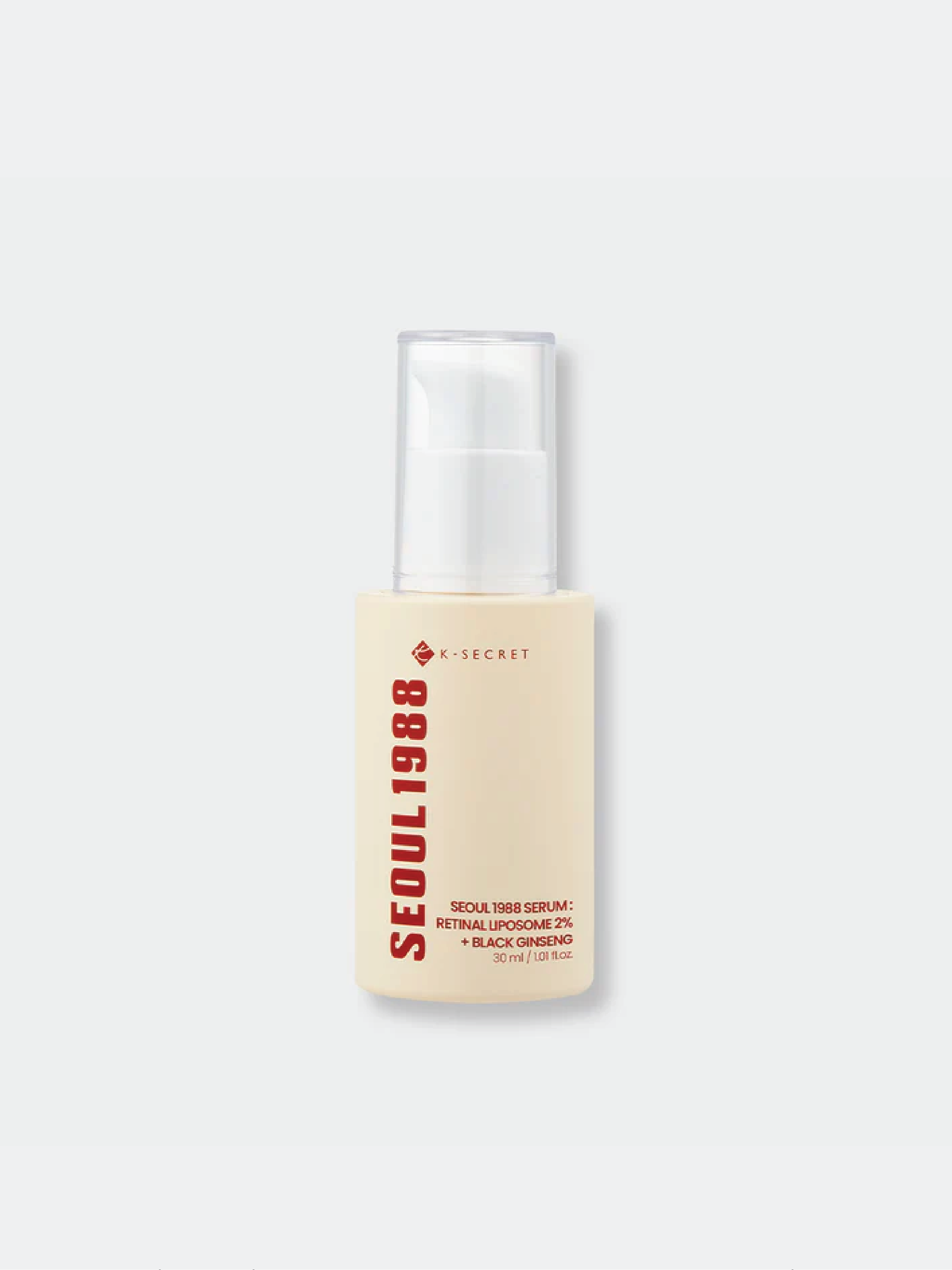 Sérum KSECRET Seoul 1988 : Rétinal Liposome 2% + Ginseng Noir 30 ml