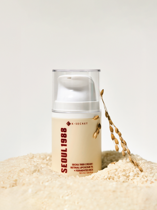KSECRET Seoul 1988 Cream: Retinal Liposome 1% + Fermented Rice 50ml