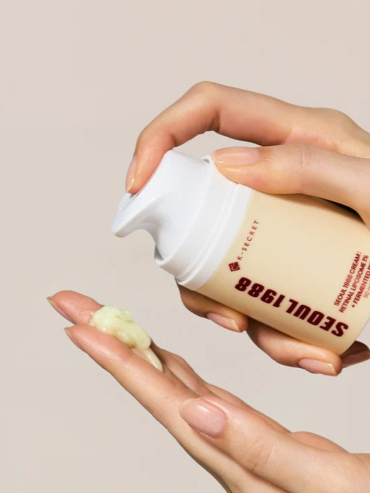 KSECRET Seoul 1988 Cream: Retinal Liposome 1% + Fermented Rice 50ml