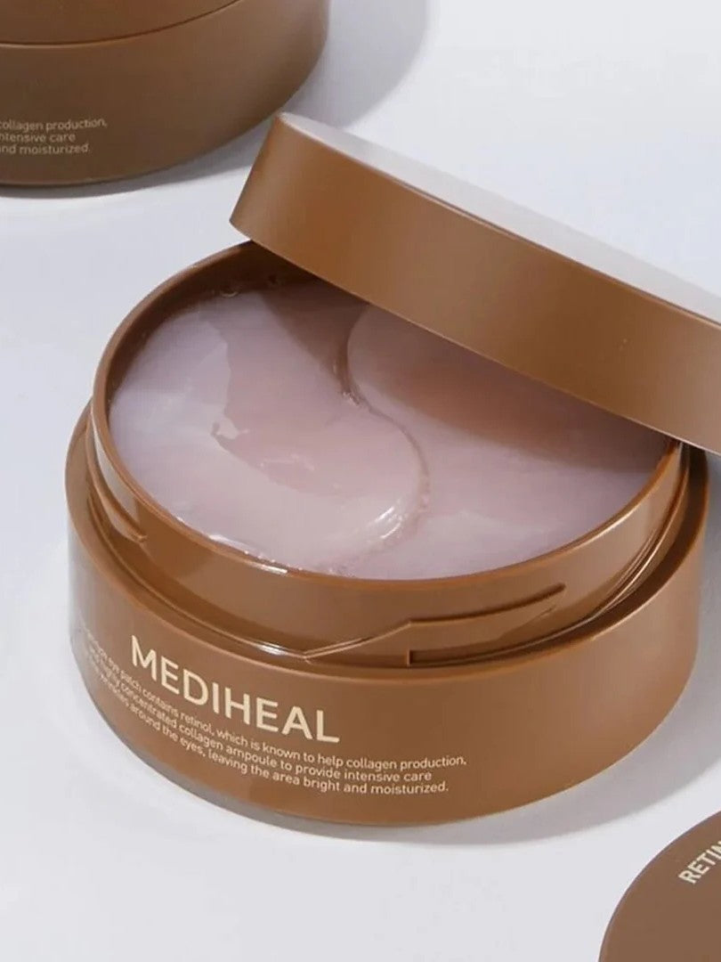 MEDIHEAL Patch Ampoule pour les yeux Rétinol Collagène 60 pièces
