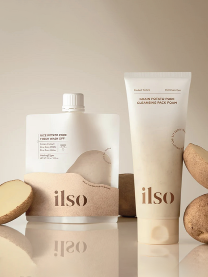 ILSO Rice Potato Pore Fresh Wash Off Mask 150g