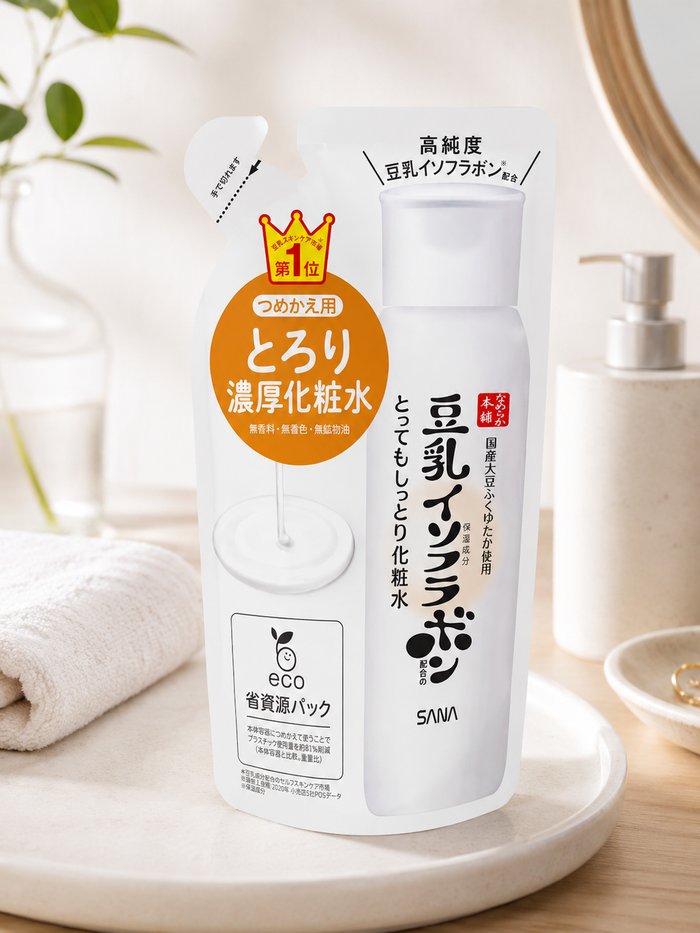 SANA Extra Moisture Skin Toner (Lotion) Refill 180ml